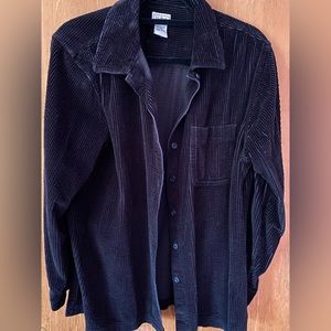 LL Bean Soft Chunky Corduroy Boyfriend Shirt